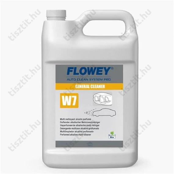 Flowey W7 General Cleaner beltéri tisztítószer különböző kiszerelésben